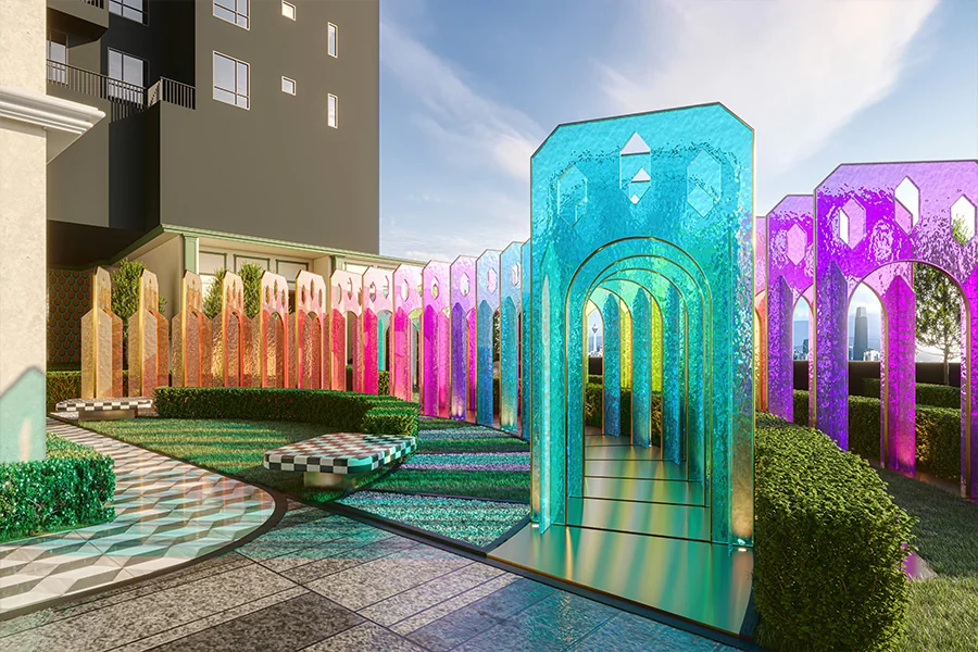 The Milano — Maze Garden
