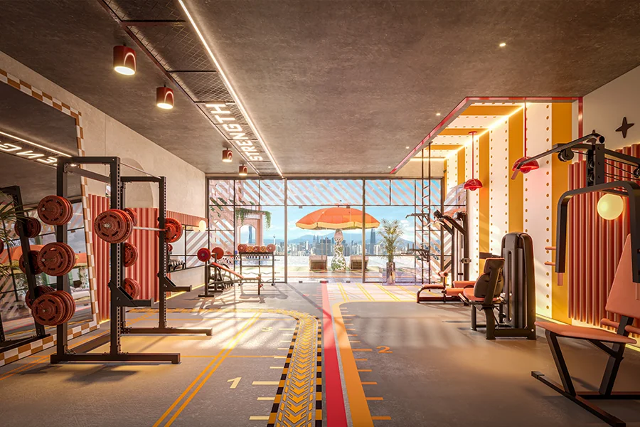 The Milano — The Roma Gym